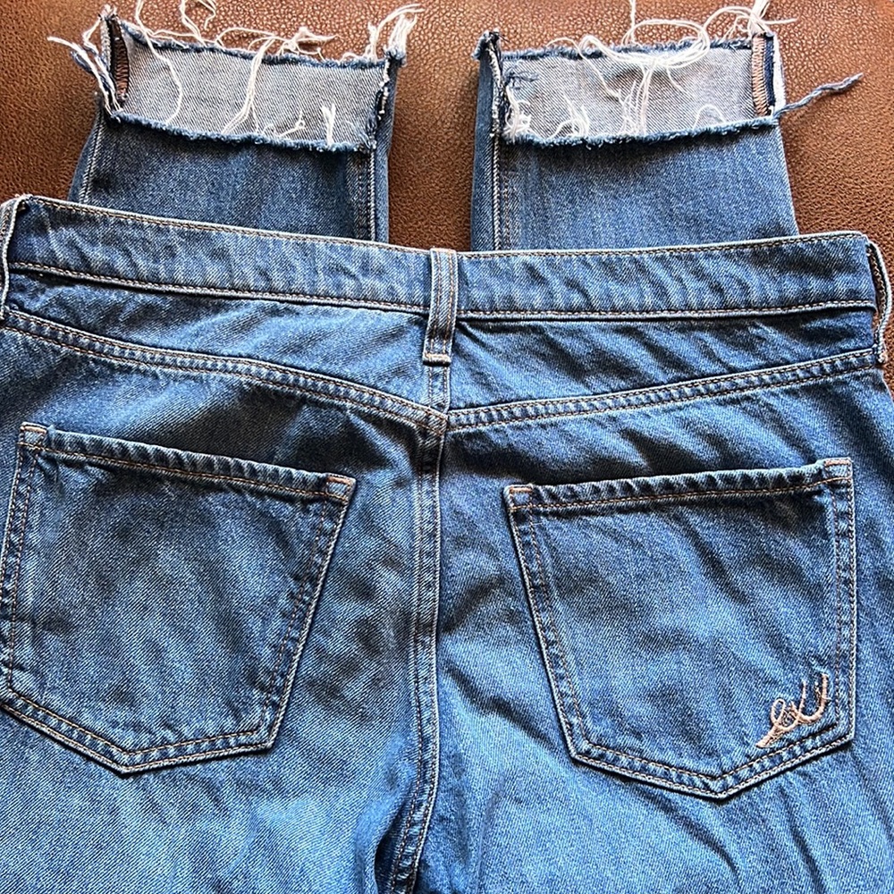 Express Girlfriend Step-Up Jeans